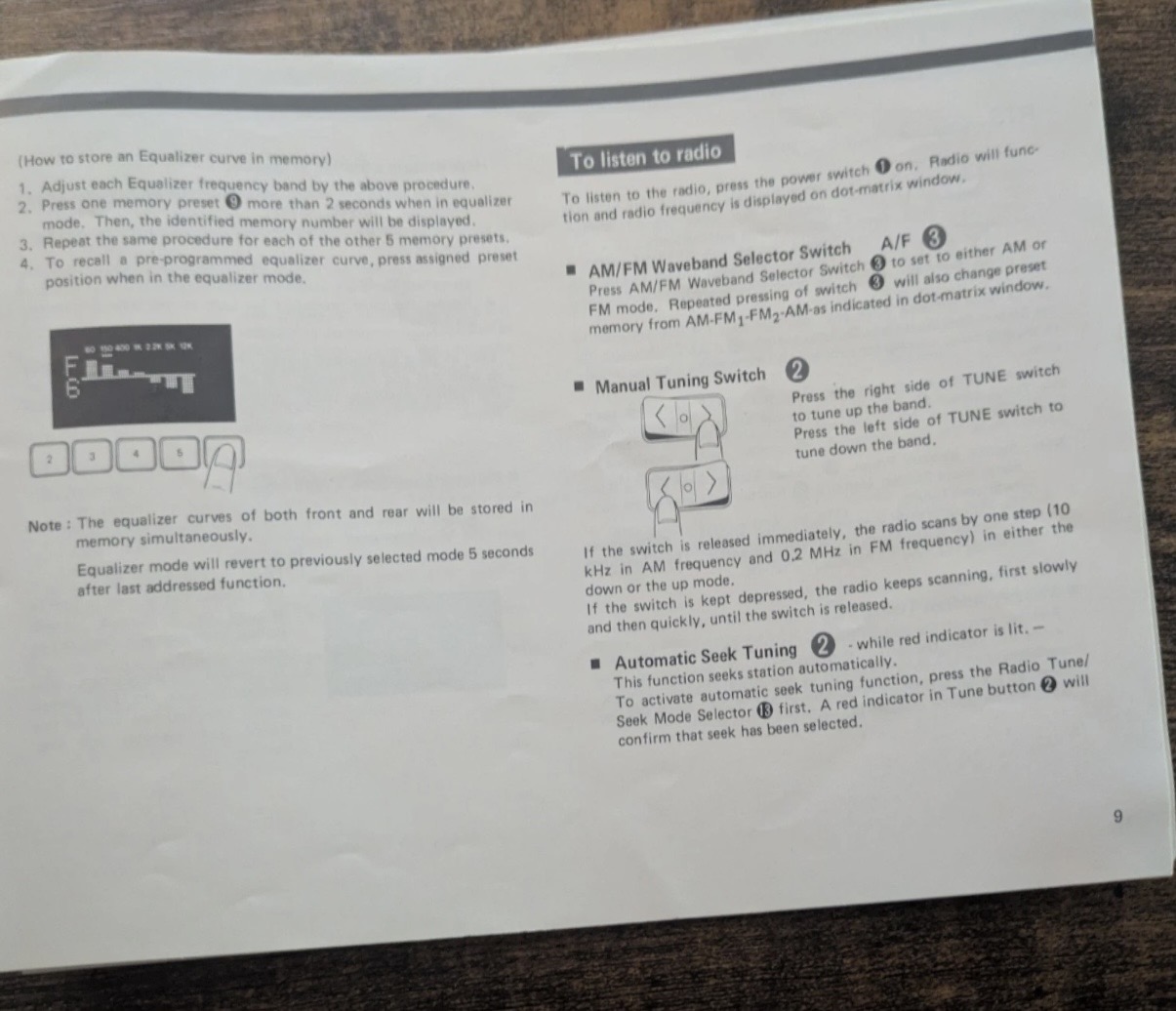 Marantz 701 user manual page 9